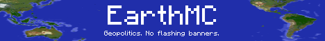 EarthMC Minecraft SMP server banner - join.earthmc.net